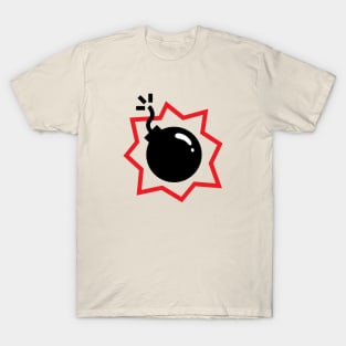 Simplistic Cartoon Bomb T-Shirt